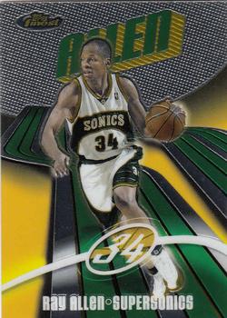 2003-04 Finest #43 Ray Allen Front