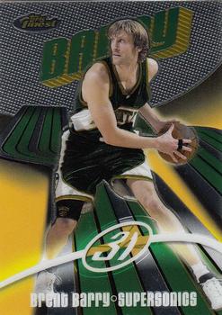 2003-04 Finest #54 Brent Barry Front