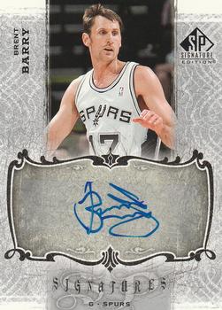 2006-07 SP Signature Edition - Signatures #SPS-BB Brent Barry Front