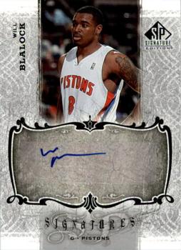 2006-07 SP Signature Edition - Signatures #SPS-WB Will Blalock Front