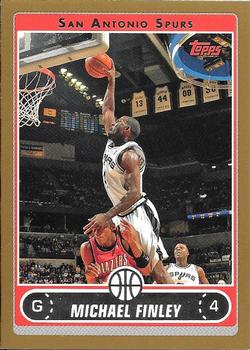 2006-07 Topps - Gold #86 Michael Finley Front