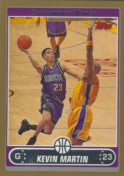 2006-07 Topps - Gold #195 Kevin Martin Front