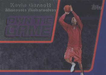 2006-07 Topps - Own the Game #OTG6 Kevin Garnett Front