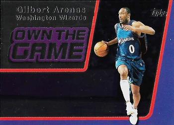 2006-07 Topps - Own the Game #OTG24 Gilbert Arenas Front