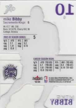2003-04 E-X #5 Mike Bibby Back