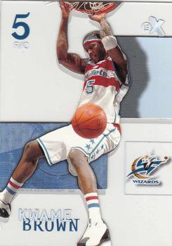2003-04 E-X #8 Kwame Brown Front