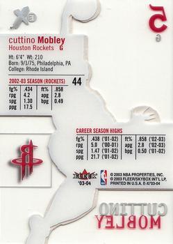 2003-04 E-X #44 Cuttino Mobley Back