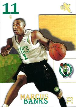2003-04 E-X #77 Marcus Banks Front
