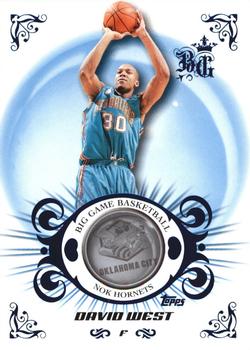 2006-07 Topps Big Game - Blue #61 David West Front