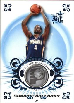 2006-07 Topps Big Game - Blue #93 Shawne Williams Front