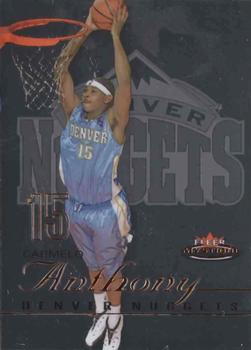 2003-04 Fleer Mystique #108 Carmelo Anthony Front
