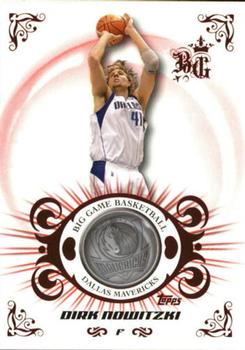 2006-07 Topps Big Game - Red #1 Dirk Nowitzki Front