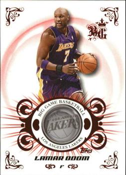 2006-07 Topps Big Game - Red #10 Lamar Odom Front
