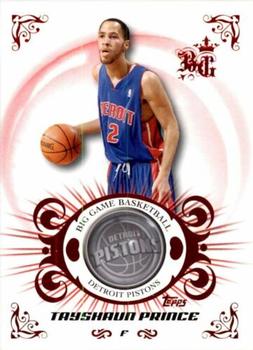 2006-07 Topps Big Game - Red #32 Tayshaun Prince Front