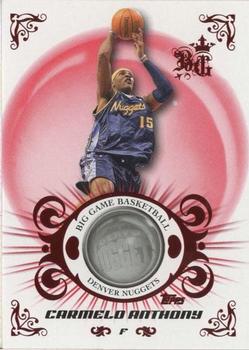 2006-07 Topps Big Game - Red #56 Carmelo Anthony Front