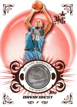 2006-07 Topps Big Game - Red #61 David West Front