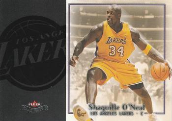 2003-04 Fleer Patchworks #37 Shaquille O'Neal Front