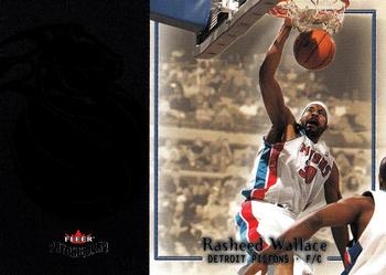 2003-04 Fleer Patchworks #71 Rasheed Wallace Front