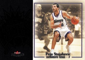 2003-04 Fleer Patchworks #74 Peja Stojakovic Front