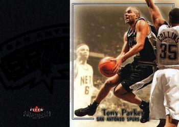 2003-04 Fleer Patchworks #78 Tony Parker Front
