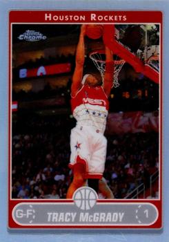 2006-07 Topps Chrome - Refractors #34 Tracy McGrady Front