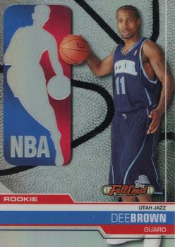 2006-07 Topps Full Court - Chrome Rookie Refractors #150 Dee Brown Front
