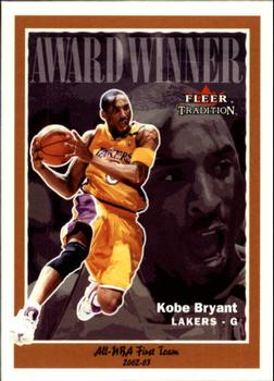 2003-04 Fleer Tradition #227 Kobe Bryant Front