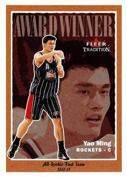 2003-04 Fleer Tradition #230 Yao Ming Front