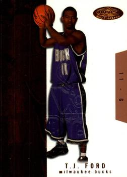 2003-04 Hoops Hot Prospects #113 T.J. Ford Front