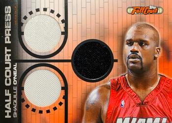 2006-07 Topps Full Court - Half Court Press Relics Triples #HCP1 Shaquille O'Neal Front