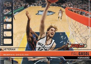 2006-07 Topps Full Court - Photographer's Proof #49 Pau Gasol Front