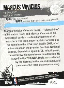 2006-07 Topps Luxury Box - Bronze #81 Marcus Vinicius Back