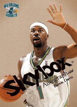2003-04 SkyBox Autographics #45 Baron Davis Front