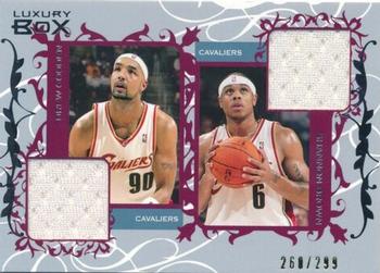 2006-07 Topps Luxury Box - Courtside Relics Dual #CDR-GB Drew Gooden / Shannon Brown Front