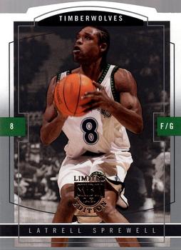 2003-04 SkyBox LE #92 Latrell Sprewell Front