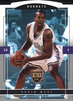 2003-04 SkyBox LE #111 David West Front
