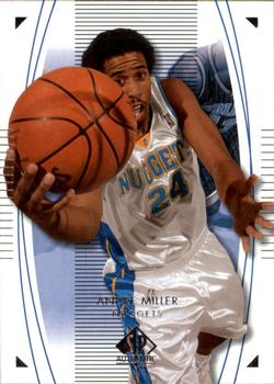 2003-04 SP Authentic #18 Andre Miller Front