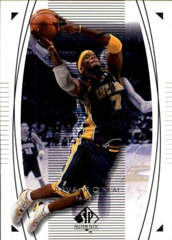 2003-04 SP Authentic #29 Jermaine O'Neal Front