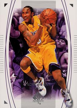 2003-04 SP Authentic #35 Kobe Bryant Front