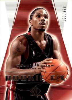 2003-04 SP Authentic #138 Udonis Haslem Front