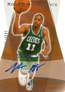 2003-04 SP Authentic #157 Marcus Banks Front