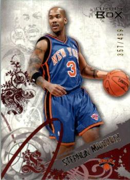 2006-07 Topps Luxury Box - Red #19 Stephon Marbury Front