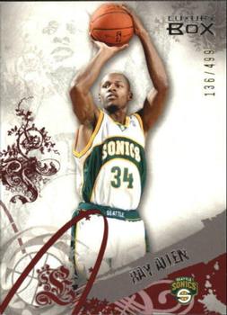 2006-07 Topps Luxury Box - Red #28 Ray Allen Front