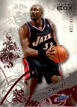 2006-07 Topps Luxury Box - Red #47 Karl Malone Front