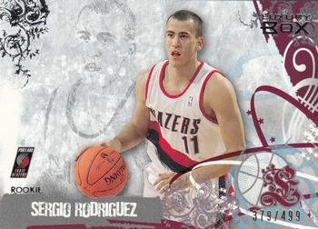 2006-07 Topps Luxury Box - Red #62 Sergio Rodriguez Front