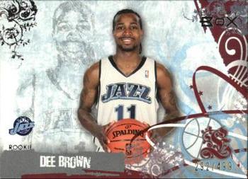 2006-07 Topps Luxury Box - Red #63 Dee Brown Front