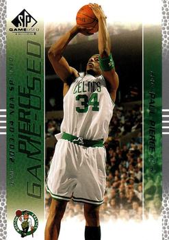 2003-04 SP Game Used #4 Paul Pierce Front
