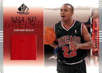 2003-04 SP Game Used #9 Jay Williams Front