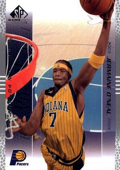 2003-04 SP Game Used #31 Jermaine O'Neal Front