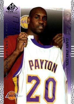 2003-04 SP Game Used #41 Gary Payton Front